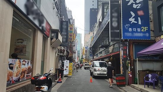 아 옛날이여…고임대료에 체한 종각역 상권