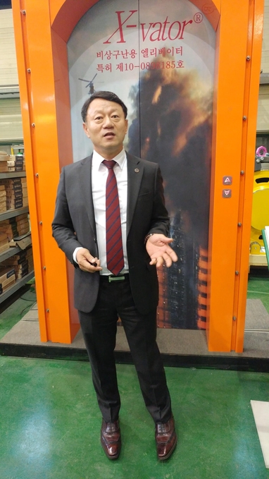 [비즈 르포] 승강기 업계 강소기업 ‘한진엘리베이터·송산특수엘리베이터’ 현장을 가다