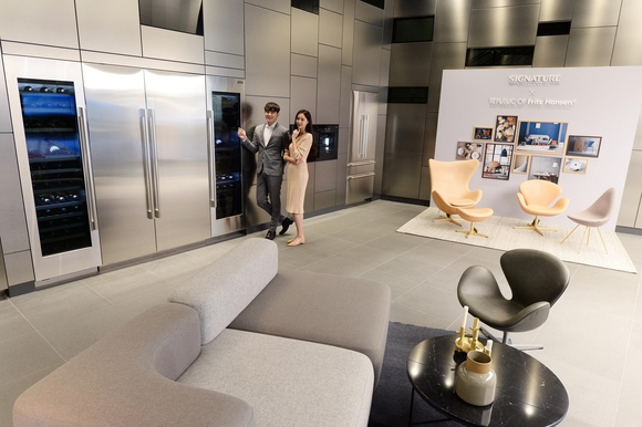 LG 시그니처 키친 스위트, 프리츠한센과 논현쇼룸서 공동 전시
