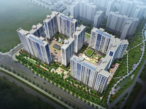 모아엘가 아파트 투시도