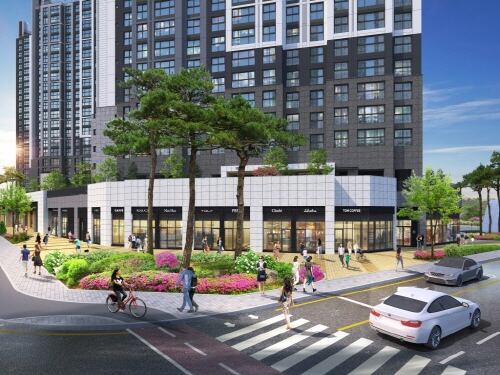 분양 임박 ‘아산배방 금강펜테리움 센트럴파크’ 단지 내 상가, 아파트 완판 열기 이어간다