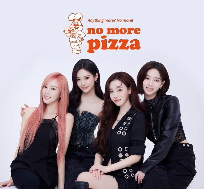 노모어피자, 에스파 전속 모델 발탁 브랜드 시너지 예고