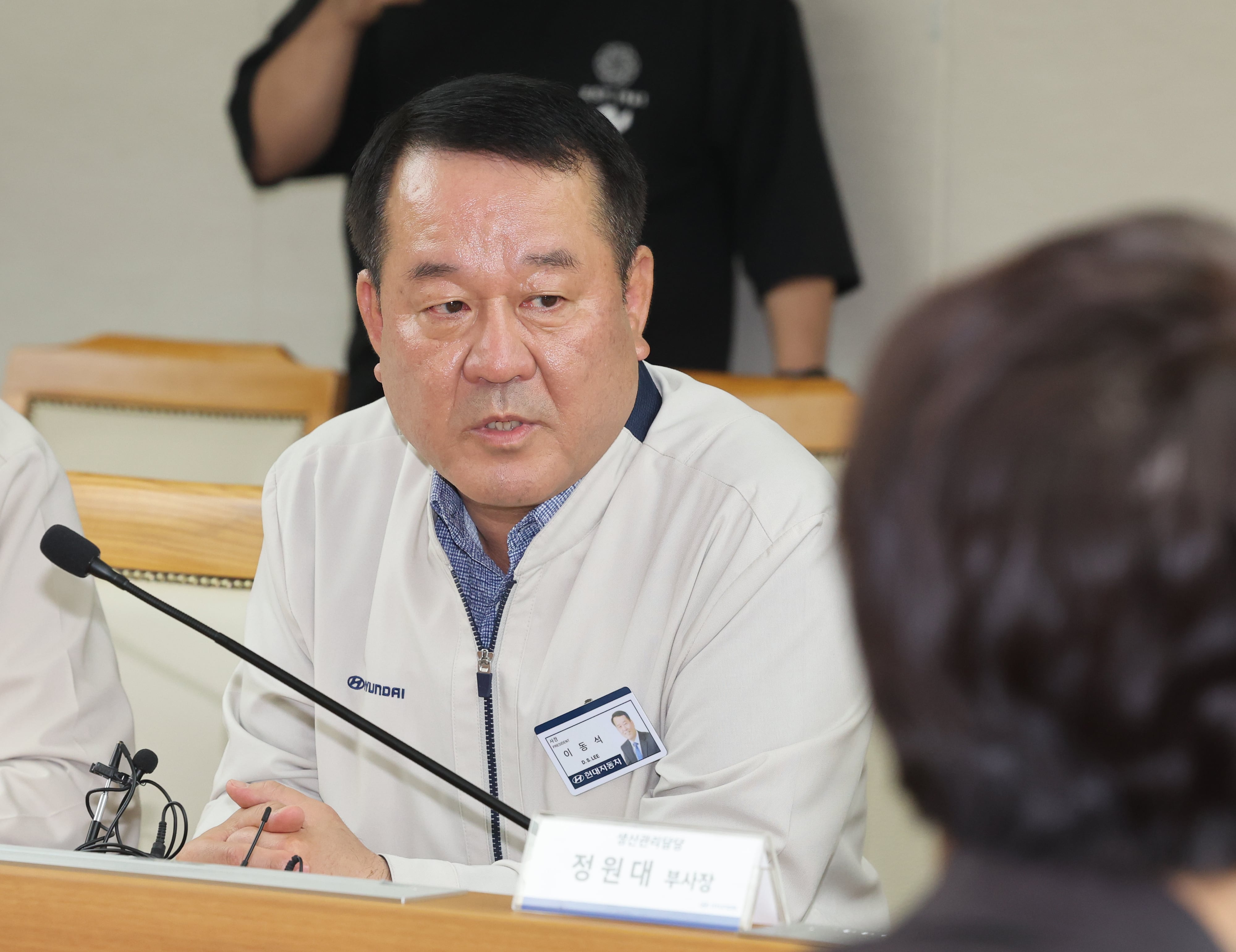 이동석 현대차 사장 “15% 관세에 경쟁력 약화 우려…상법·노조법 개정도 걱정”