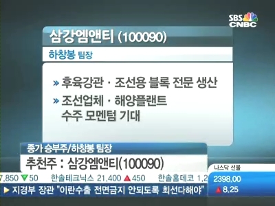 [승부주]엘비세미콘, 삼강엠앤티