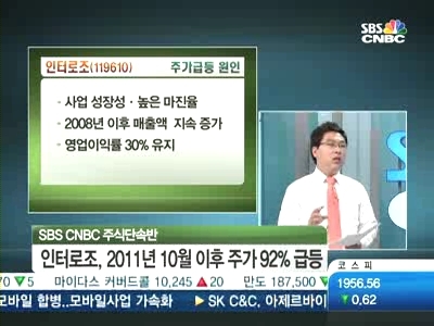 [주식단속반]급등 인터로조 아직 배고파…해외매출 성장 꾸준