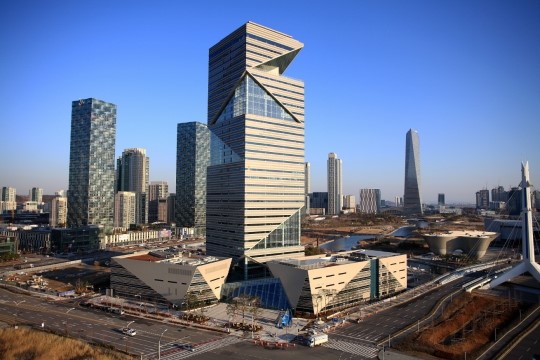 국내 첫 국제기구빌딩 송도 아이타워 준공