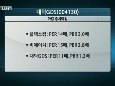 코스닥 변동성 불안하다면?…저평가 매력 대덕GDS 주목