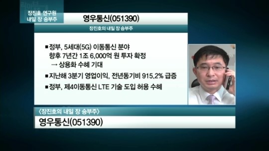 [관심주] 영우통신, 5G 이동통신 상용화 기대감 후끈