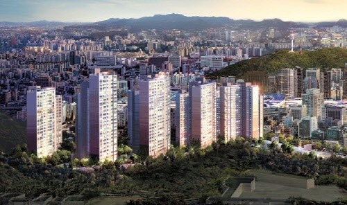 서울역센트럴자이 아파트 배치도