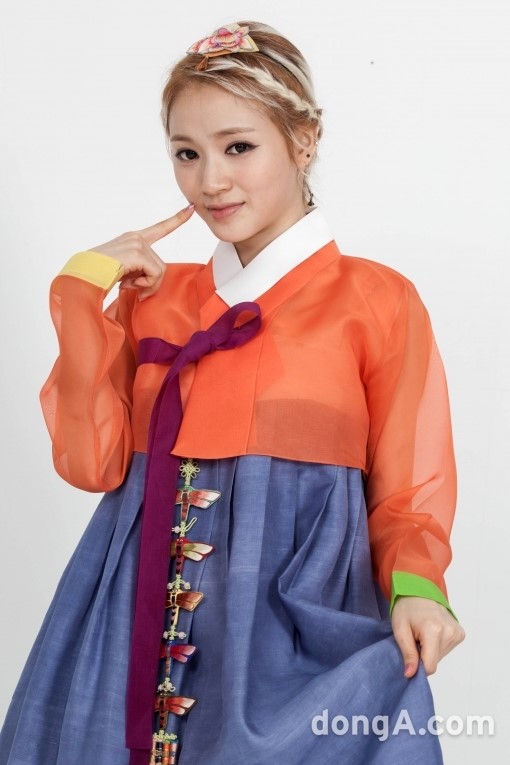 [SD포토]‘레이디스 코드’ 소정, 추석맞이 깜찍 애교 “저 예쁘죠?”