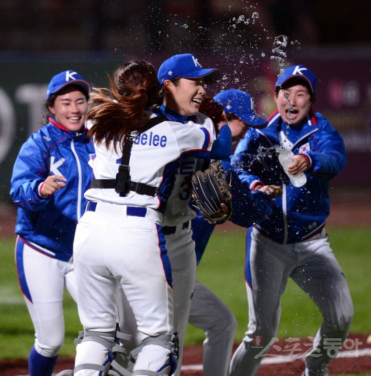[포토] 배유가, ‘우리 슈퍼라운드 간다’
