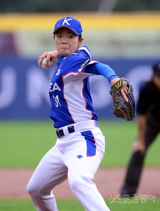 [포토] 배유가, ‘슈퍼라운드 첫 승을’