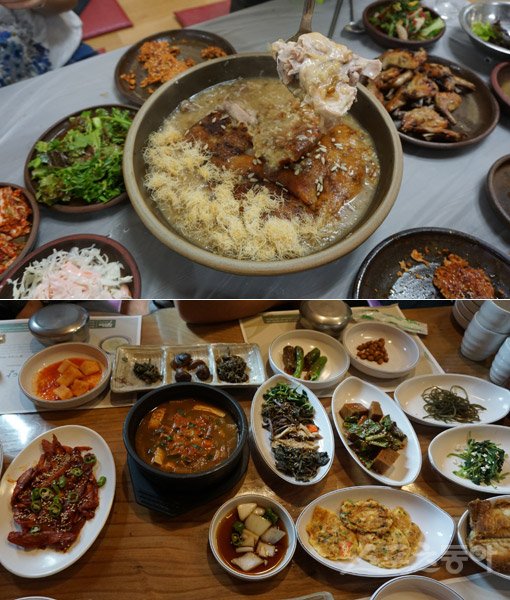 신촌약수로 만든 ‘누룽지백숙’, 여름 보양식의 지존