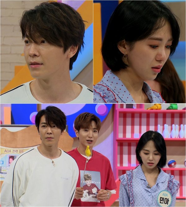 [DAY컷] ‘슈퍼TV 2’ 동해-AOA 민아, 눈물 포착…대체 무슨 일?