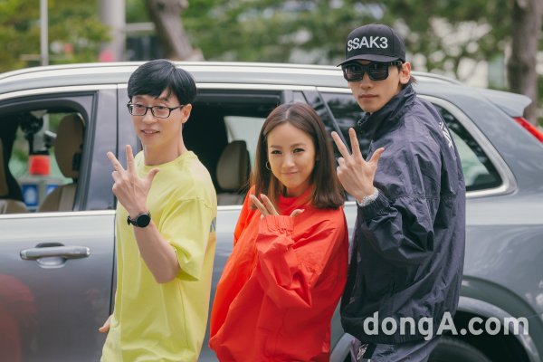 [포토] ‘쇼! 음악중심’ 싹쓰리 오늘 데뷔합니다 “싸~악 쓰리”