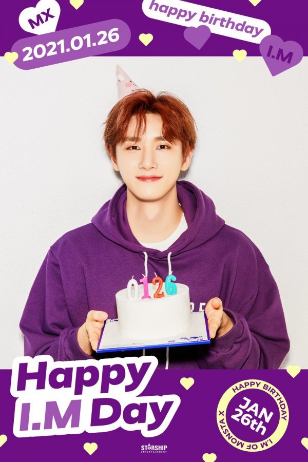 [DA:투데이] 아이엠 생일, 몬스타엑스 “창균아 사랑해”