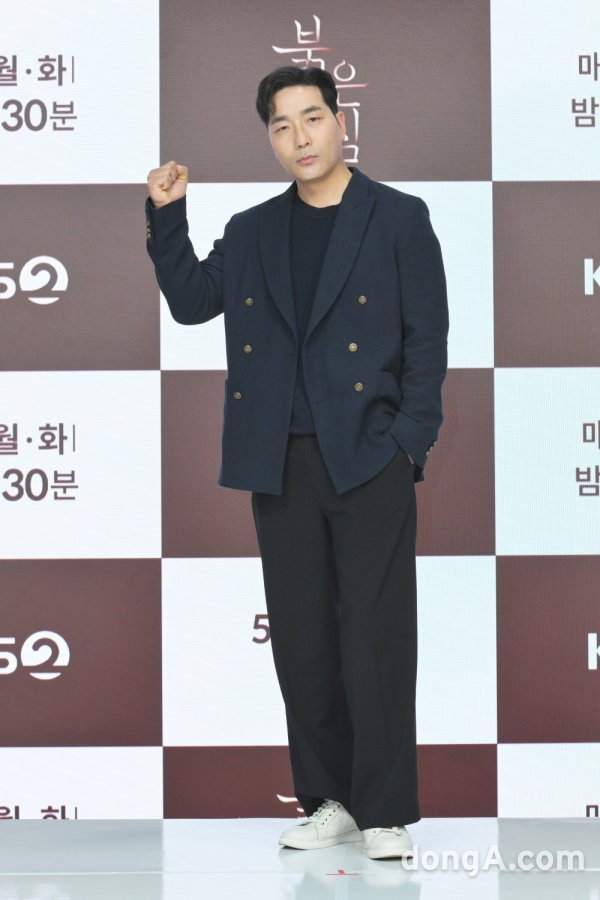 하도권, 묵직함이 느껴지는 파이팅 (붉은 단심) [DA포토]