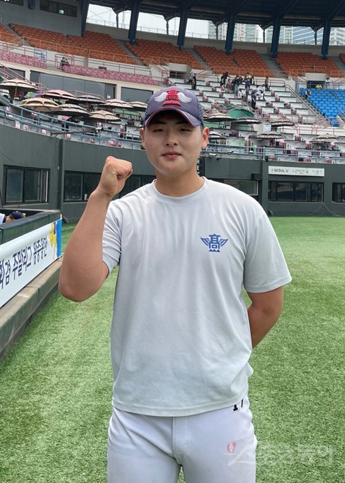 ‘투수→우익수→투수’ 마산고 이한서의 복수전 “언제든 긴장 않고 내 공 던지는 게 강점” [황금사자기 스타]