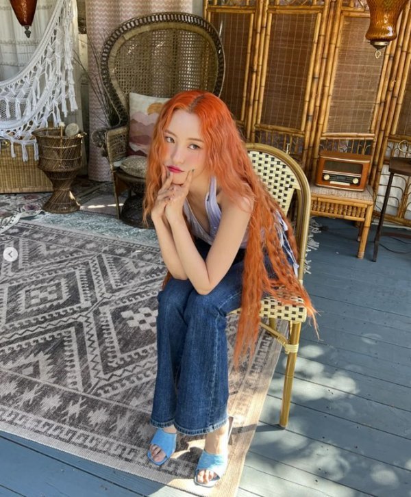 선미 머리카락 길이 깜짝…바닥 쓸고도 남을 듯 [DA★]