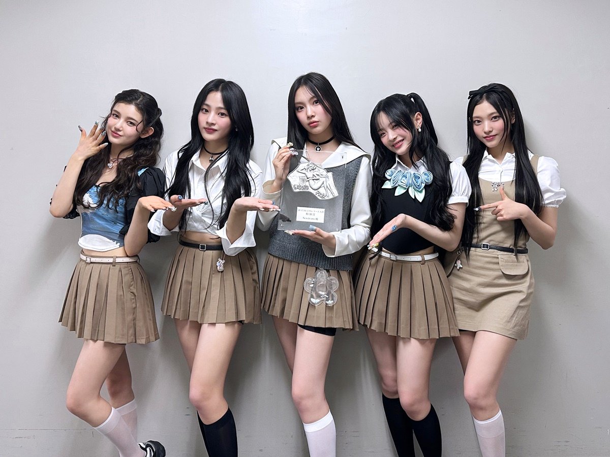 뉴진스, ‘일본 레코드 대상’ 2관왕+3곡 공연