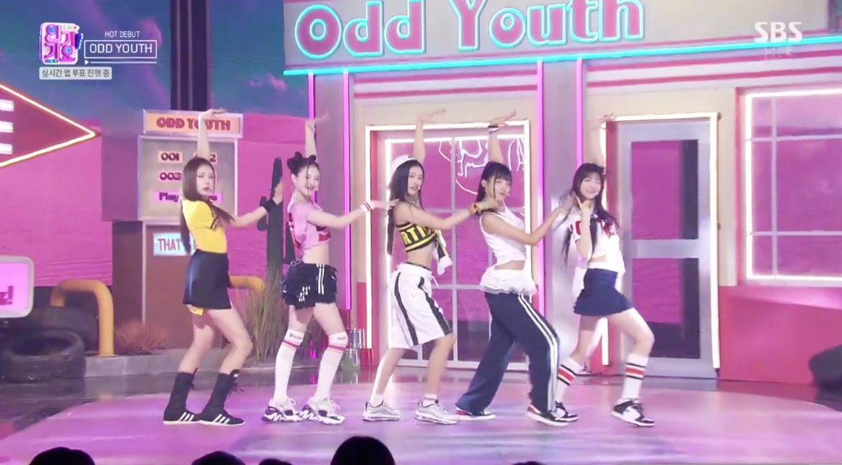 ODD YOUTH(오드유스), 강렬 데뷔 무대…엔딩까지 완벽 (인기가요)