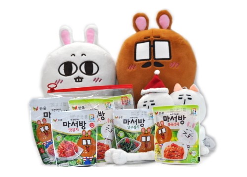 마조앤새디 캐릭터 접목한 마서방 김치 3종 출시