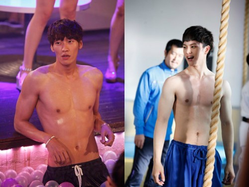 Kim Kwang Kyu and Yook Sung Jae on Plus Nine Boys