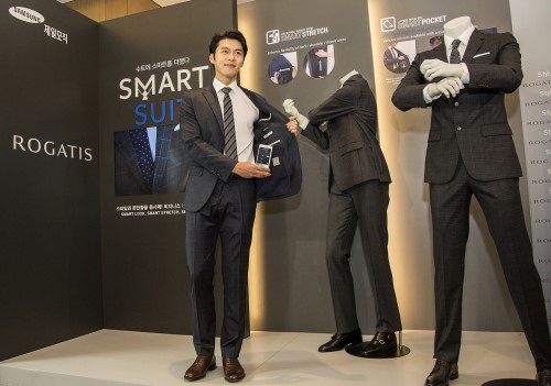 제일모직 로가디스, NFC 내장 스마트 수트 2.0 공개