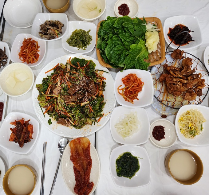 집 나갔던 봄철 입맛 해남 가니 돌아오네