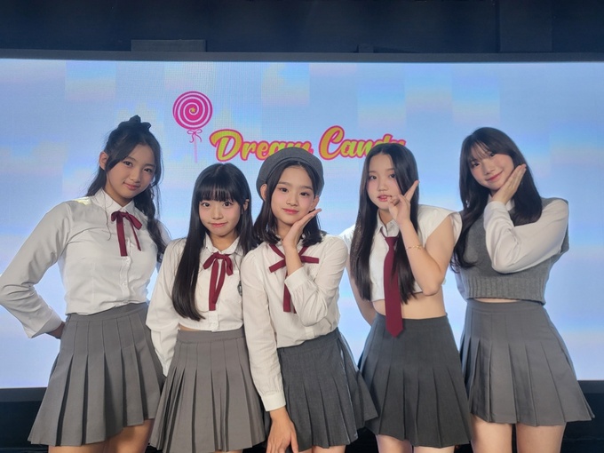 엔터원, 걸그룹 드림캔디 뮤직비디오 촬영 마무리