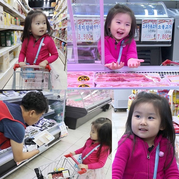 슈돌 홍경민 딸 라원, 4살 인생 첫 홀로 장보기 최연소 살림꾼 떴다!