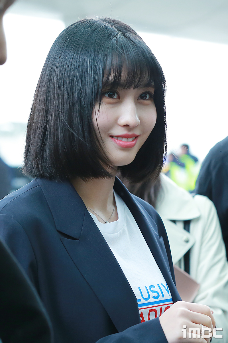 [포토] 트와이스 모모, 봄처럼 사랑스러운 미소