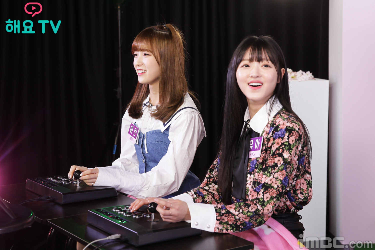 [비하인드①]귀엽고 예쁜데... 살벌한 반전!! 오마이걸의 철권 대결!(해요TV-오마이걸의 사생활 2화)