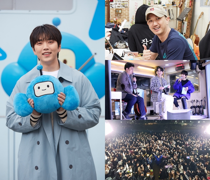 별밤 DJ 산들 전국투어 현장감 즐기고 있다, 많은 호응 감사
