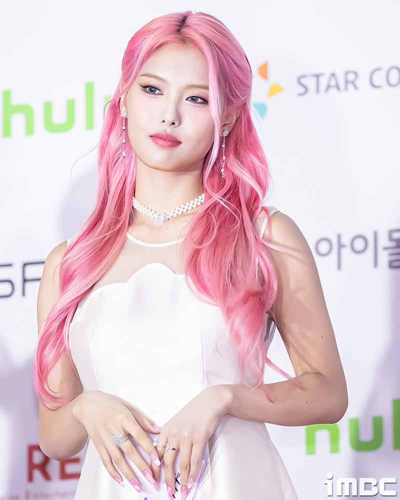 [포토] 모모랜드 아인, 돋보이는 핑크헤어~