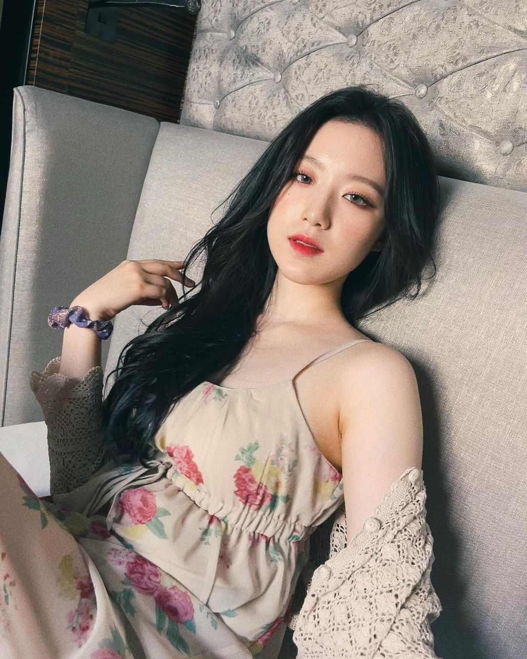 (여자)아이들 슈화, 섹시+러블리의 정석…리즈 경신 [인스타]