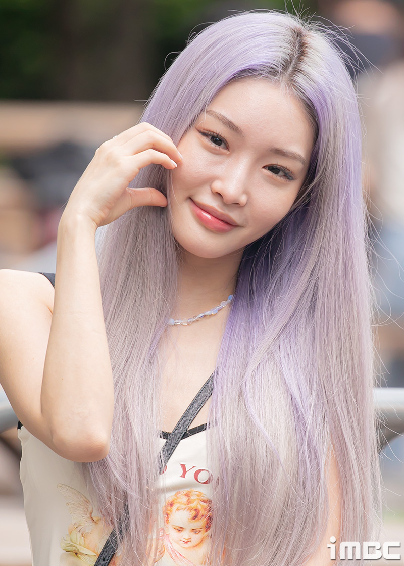 [포토] 청하, 톡톡 쏘는 볼하트