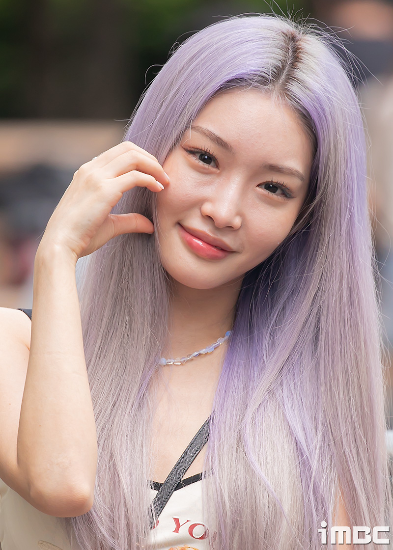 [포토] 청하, 톡톡 쏘는 볼하트