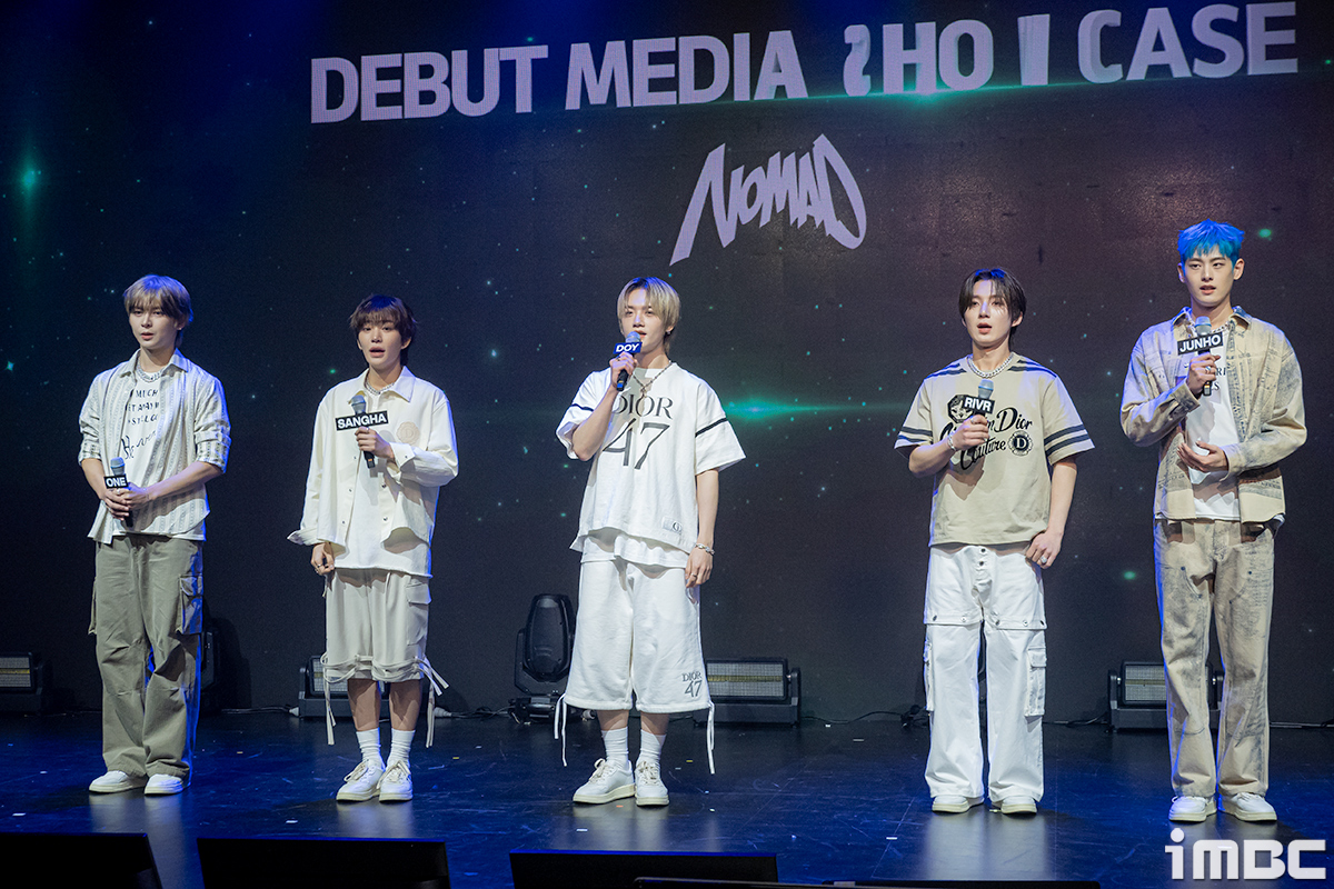 [포토] 노매드, 데뷔 쇼케이스 현장