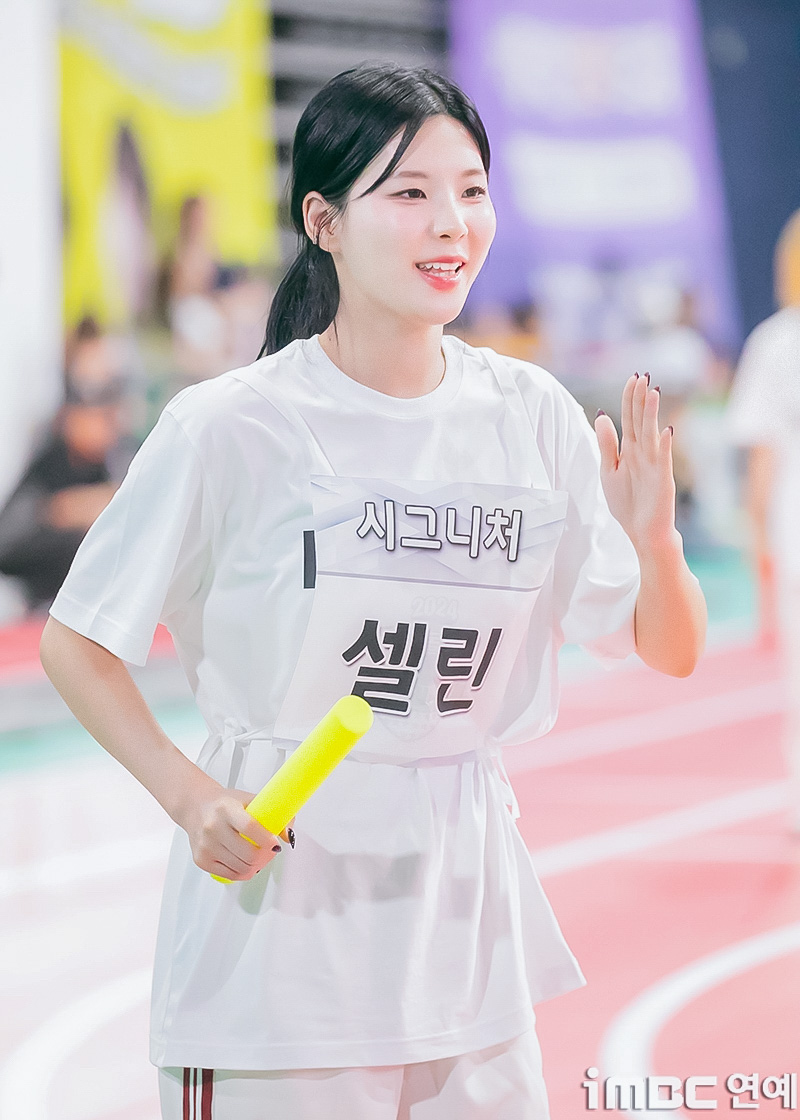 [포토] 시그니처 셀린, 런닝걸 (아육대 B하인드)