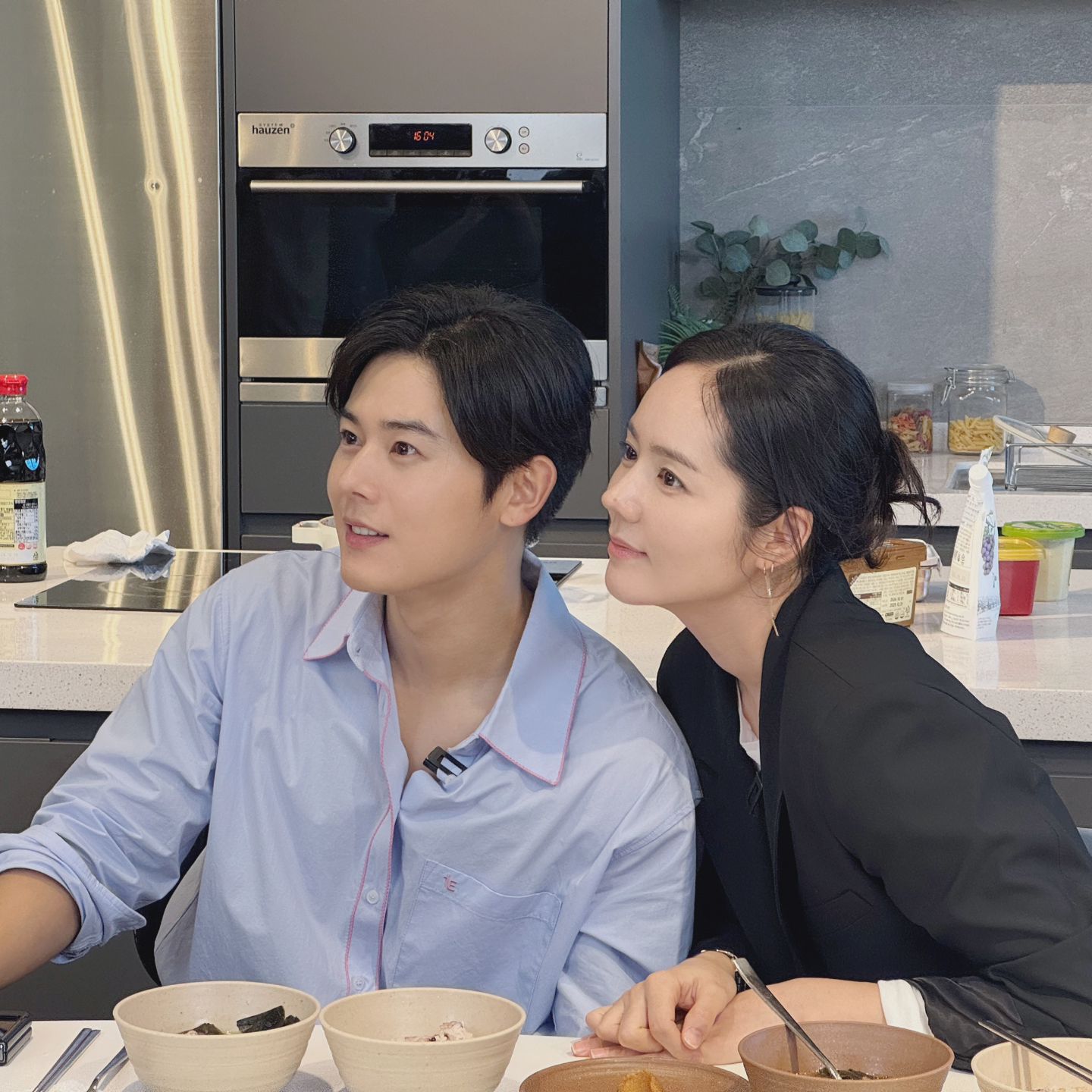 임시완, 김동준X한가인 투샷에 동준이 오늘 귀걸이 했네
