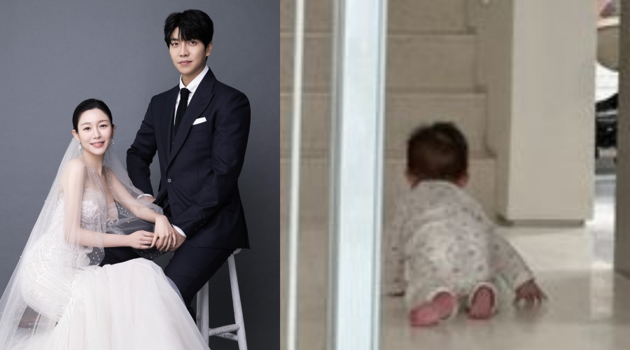이승기 이다인, 10개월 딸 최초 공개…랜선 이모·삼촌 심쿵할 비주얼
