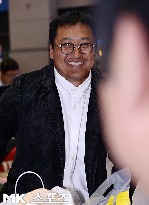 [mk포토] 조인성, `반가운 얼굴을 보니 함박미소가 절로~`