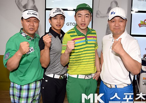 [mk포토] 지투어 `챔피언조의 남다른 파이팅`