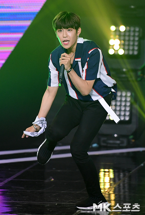 워너원 박우진 `댄스는 자신있어` [MK포토]
