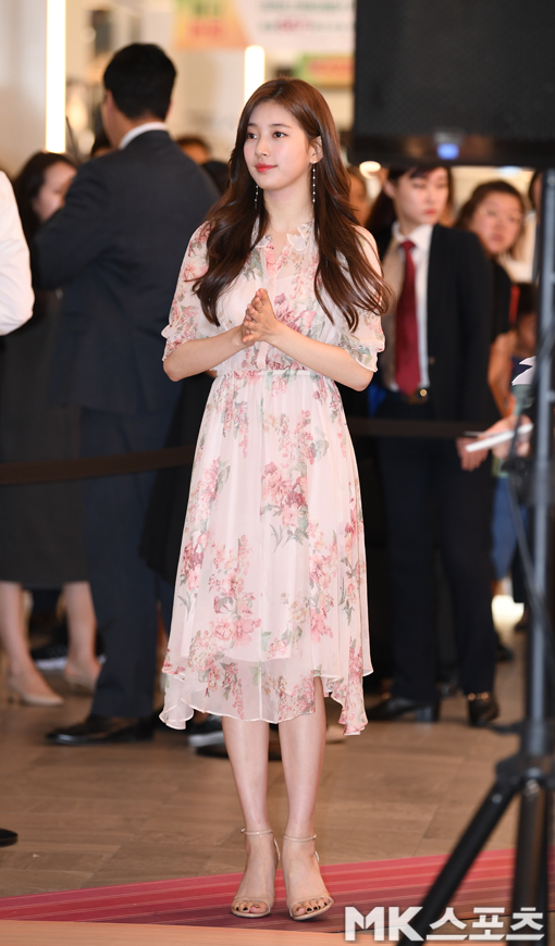 수지 `플라워 원피스보다 더 예뻐` [MK포토]