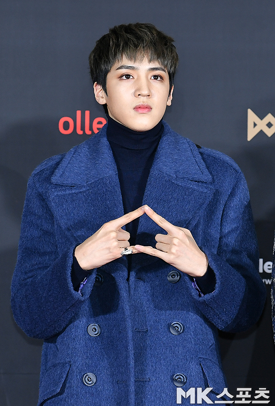 펜타곤 우석, 헤어컬러 변신 [MK포토]