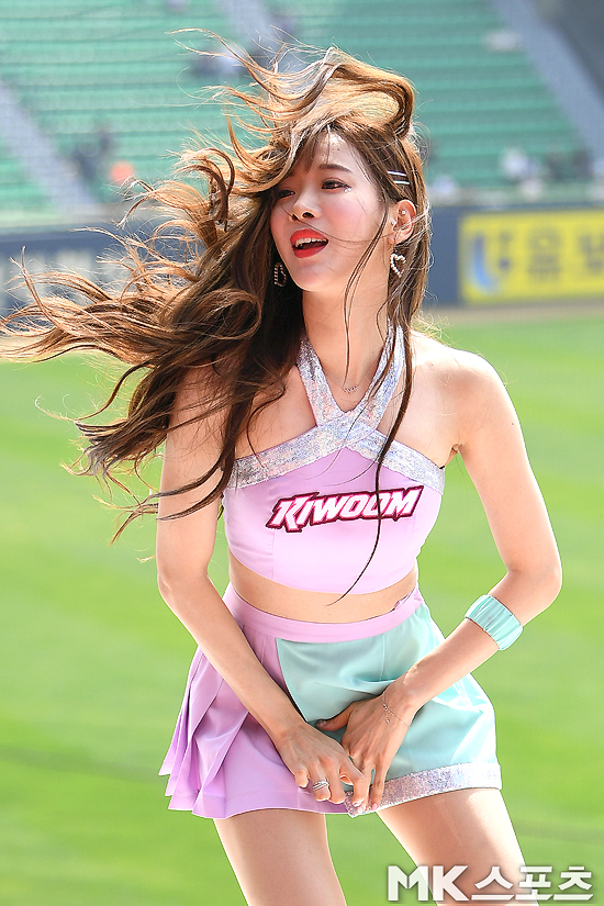치어리더 김한나, 헝크러진 헤어도 예쁨 [MK포토]