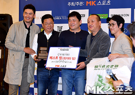 양희승 `저희 팀이 베스트 최저타팀` [MK포토]