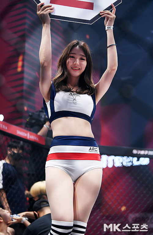 로드걸 심소미 `라운드를 알려요~` [MK포토]
